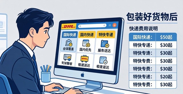 dhl快遞怎么送到人手上__dhl寄件流程