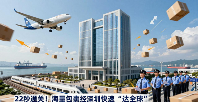 22秒通關(guān)！海量包裹經(jīng)深圳快速“達(dá)全球”__22秒通關(guān)！海量包裹經(jīng)深圳快速“達(dá)全球”