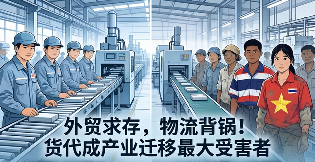 外貿(mào)求存，物流背鍋！貨代成產(chǎn)業(yè)遷移最大受害者_(dá)外貿(mào)求存，物流背鍋！貨代成產(chǎn)業(yè)遷移最大受害者_(dá)