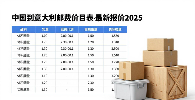 意大利郵寄費(fèi)用__意大利國際快遞郵費(fèi)價(jià)格表