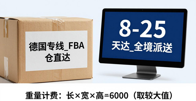 德國(guó)專線_FBA 倉(cāng)直達(dá)_8-25 天達(dá)_全境派送