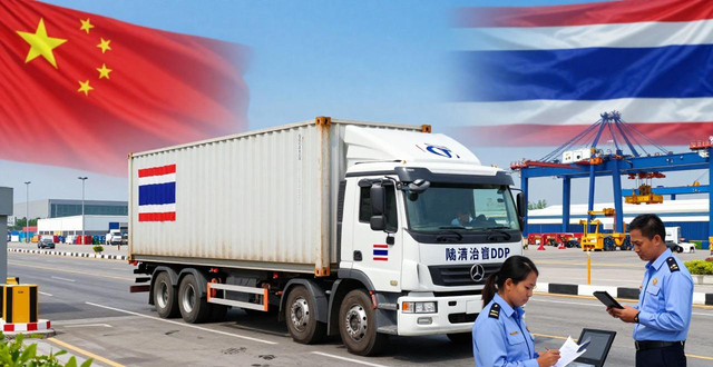 _中國到泰國陸路運輸_發(fā)泰國走陸運和海運相差多少錢