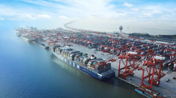 中國(guó)最繁忙的集裝箱港口